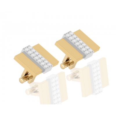 Fred Gold Cufflink